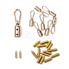 Alloy Swivel Clasps PALLOY-Z003-04G-1