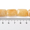 Natural Topaz Jade Beads Strands G-T047-B05-01-5