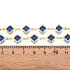 Brass Rhombus Link Chains CHC-N023-08E-G-3