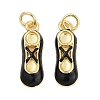 Brass Enamel Pendants KK-G522-50G-01A-1