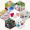 3Pcs 3 Colors Folding Velvet Jewelry Storage Bags for Earrings Rings Bracelets ABAG-CN0001-69B-5