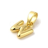 Rack Plating Brass Charms KK-C053-04G-W-2