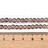 1 Strand Transparent Crackle Glass Round Beads Strands X-CCG-Q001-4mm-07-2
