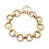 304 Stainless Steel Link Chain Bracelets for Women BJEW-P388-02A-G-4