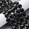 Natural Obsidian Beads Strands X-G-P570-E20-01-1