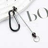 5Pcs 5 Colors Aluminum Climbing Carabiners AJEW-YW0001-21-6