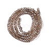 Electroplate Glass Beads Strands EGLA-A044-T1mm-A16-3