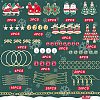DIY Christmas Dangle Earrings Making Kit DIY-SC0019-52-2