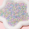 Mixed Color Imitation Cat Eye Glass Round Seed Beads LS-SEED-NH0003-01A-04-1