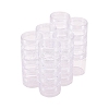 Plastic Bead Storage Containers with Lids and 30PCS Mini Storage Jars X-C020Y-3