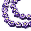 Handmade Polymer Clay Bead Strands CLAY-N011-48A-02-3