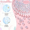 100Pcs Frosted Baking Paint Glass Beads DGLA-YW0001-36G-3