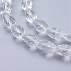 Glass Beads Strands X-GLAA-R024-11x8mm-12-3