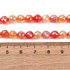 Natural Banded Agate Beads Strands G-B191-A01-6mm-5