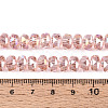 Electroplate Glass Beads Strands EGLA-T021-20J-4