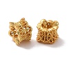 Eco-friendly Brass European Beads X-KK-D079-09G-2