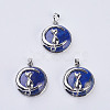 Natural Lapis Lazuli Kitten Pendants X-G-K234-D15-1