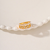 Brass Micro Pave Cubic Zirconia Finger Ring AH5761-2-3