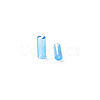 Transparent Colours Luster Glass Bugle Beads SEED-N005-001-A08-6