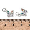 SHEGRACE Brass Pave Clear Cubic Zirconia Pendants XGRQ3Q921-628P-A-3