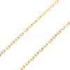 3.28 Feet Ion Plating(IP) 304 Stainless Steel Cable Chains X-CHS-D004-01G-2