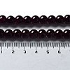 Imitation Jade Glass Beads Strands X-DGLA-S076-8mm-39-3