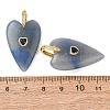 Natural Blue Aventurine Pendants GG-CBA51ED-03G-06-2