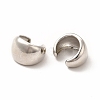 Rack Plating Brass Cuff Earrings for Women EJEW-H091-17P-2