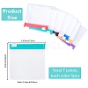 35Pcs 7 Colors EVA Plastic Zip-lock Bags ABAG-SP0001-18A-2