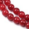 Natural Dyed Marble Beads Strands G-D315-A01-05-10mm-4