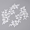 Plum Blosssom Cotton Computerized Embroidery Sew on Patches PATC-WH0001-70D-2