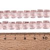 Transparent Glass Beads Strands GLAA-R041-8x8mm-A04-4