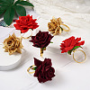 6Pcs 3 Style Alloy Rope Napkin Rings AJEW-EL0001-01-5