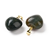 Natural Moss Agate Pendants G-I311-A08-G-4