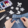 16Pcs 8 Styles Organza Lace Embroidery Costume Accessories DIY-GA0007-51-3