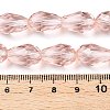 Transparent Glass Beads Strands EGLA-N013-T10mm-D22-4