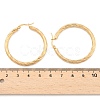 304 Stainless Steel Hoop Earrings X-EJEW-H322-17G-3