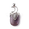 Natural & Synthetic Mixed Stone Pendants G-F639-09-P-3