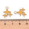 Alloy Enamel Pendants ENAM-T020-38A-RS-3