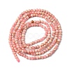 Natural Rhodonite Bead Strands G-A129-2mm-21-5