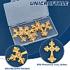 6Pcs Alloy Big Gothic Pendants ALRI-UN0001-05-4