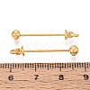925 Sterling Silver Bead Cap Bails STER-T008-79S-4