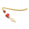 Japanese Style Maneki-neko Bookmark AJEW-JK00260-02-4