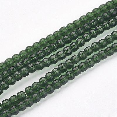 Glass Beads Strands GR4mm18Y-1