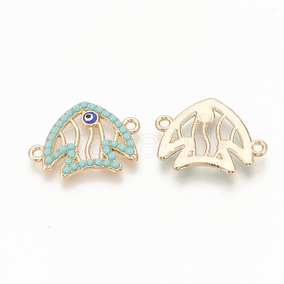 Alloy Enamel Links connectors X-PALLOY-Q361-003G-1
