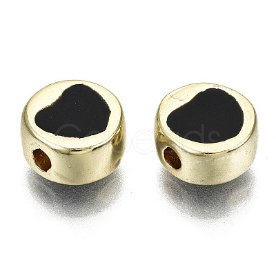 Alloy Enamel Beads LS-ENAM-S122-030-RS-1
