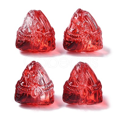 Baking Paint Glass Beads GLAA-S202-15H-1