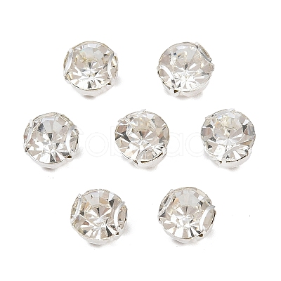 Flat Round Sew on Rhinestone Montee Beads STAS-B107-01D-01S-1