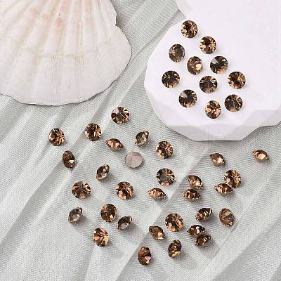 Preciosa&reg MAXIMA Crystal Round Stones Y-PRC-RBSS6-10220-1