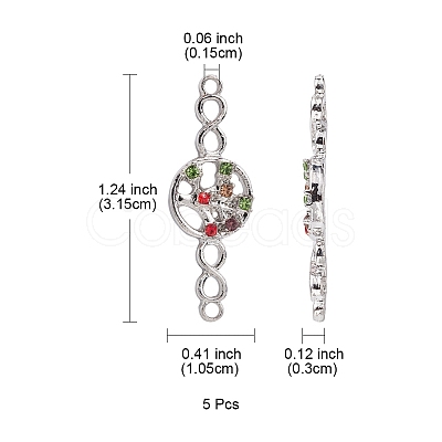 Alloy Connector Charms FIND-YW0003-45-1